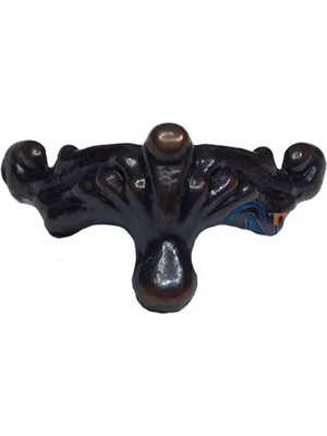 Pileli Store Köşe Etekli Sandık Ayağı, Kutu Ayak 1,5 cm - Eskitme, 100 Adet