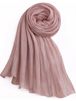 Olcay Yoryo İpek Abiye Şal PUDRA 103