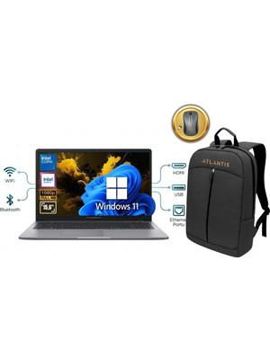Asus Expertbook P1 P1503CVA ATL60 Core 7 240H 8gb Ram 256GB SSD 15.6'' W11PRO Notebook + Çanta&mouse