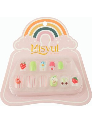 Store Mania Ieg™ Gökkuşağı Çocuk Takma Tırnak