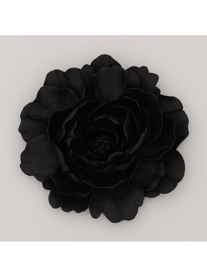 Selim Lotus Dekoratif Çiçek Siyah