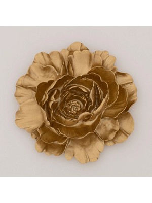 Selim Lotus Dekoratif Çiçek Altın