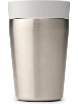 Brabantia BRB-8710755228742-006-01-MAKE & Take Lıght Grey Paslanmaz Çelik Termos Bardak 200ML