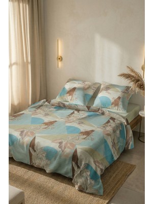 Cotton Collection Çift Kişilik Nevresim Takımı Doğa