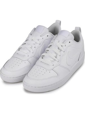 Nike Beyaz Spor Ayakkabı Court Borough Low BQ5448-100 Konforlu Tasarım ve Taban Tipi