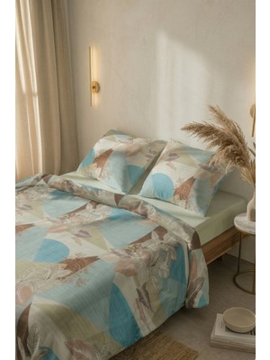 Cotton Collection Çift Kişilik Nevresim Takımı Doğa