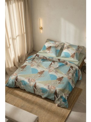 Cotton Collection Tek Kişilik Nevresim Takımı Doğa