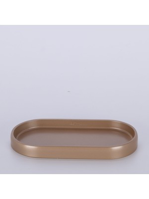 Selim Tiny Oval Tepsi Vizon
