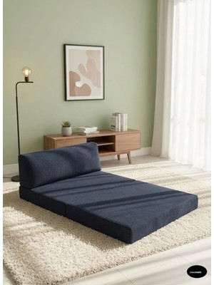 Colormix Koltuk Kanepe, Tamamen Fermuarlı Yıkanabilir Silinebilir Antrasit