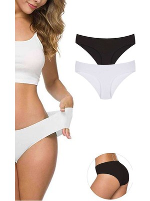 Miray Life 2 Adet Kadın Dikişsiz Lazer Kesim Esnek Iz Yapmayan Külot S1