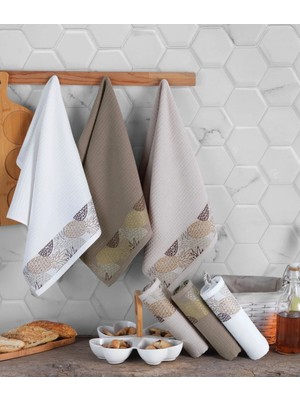 D'niss Home 40*60 %100 Pamuk 6'lı Mutfak Havlusu