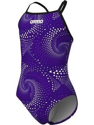 Arena Girls Fireflow Swimsuit Lightdrop Back Kız Çocuk Yüzücü Mayosu 010406900
