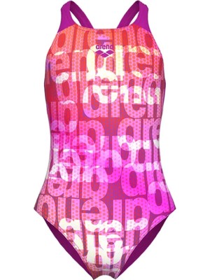 Arena G Multi Colours Swimsuit V Back Kız Çocuk Yüzücü Mayosu 009007908