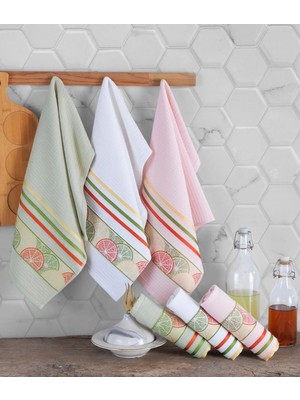 D'niss Home 40*60 %100 Pamuk 6'lı Mutfak Havlusu