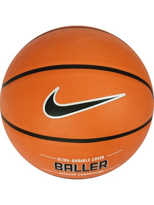 Nike Baller 7 No Basketbol Topu Turuncu-Siyah Renkli Dayanıklı Kauçuk Malzeme ile Üretilmiştir