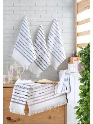 D'niss Home 40*60 %100 Pamuk 6'lı Mutfak Havlusu