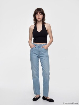 LC Waikiki Straight Fit Kadın Jean Pantolon  (S6)
