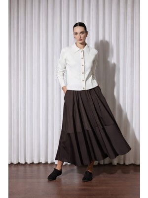 Missemramiss Misssemramiss 5307 Belle Noır Midi  Hırka