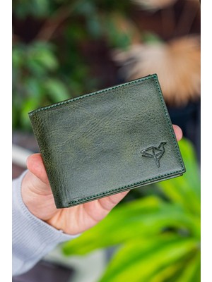 Garbalia Jackson Hakiki Deri Desenli Cüzdan Küçük Boyutlu Çıtçıtlı Kapama ile Şık Tasarım