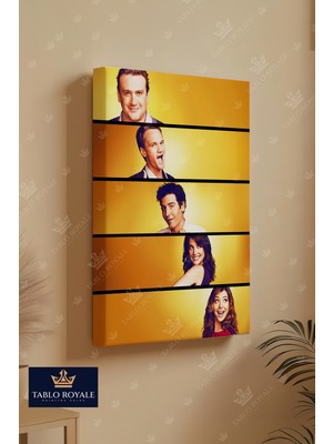 Tablo Royale How I Met Your Mother Kanvas Tablo - Salon Tablo - Ofis Tablo
