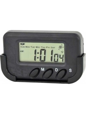 MiraLive Dijital Mini Masa Araba Saati Kronometre