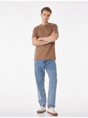 Koton Normal Bel 90's Straight Fit Jean Pantolon - Korban Jean