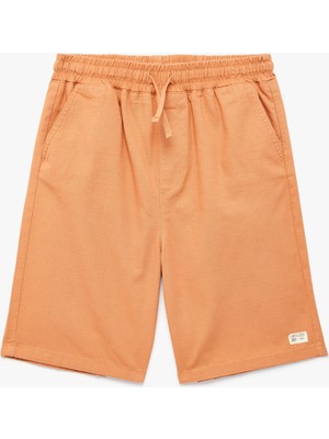 Koton Beli Bağcıklı Cepli Pamuklu Şort