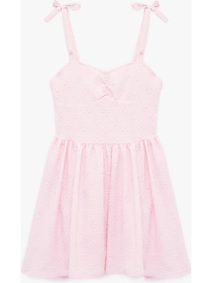 Koton Ince Askılı Gipeli Mini Elbise