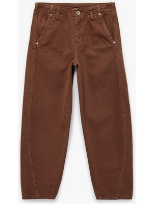 Koton Rahat Kesim Pamuklu Balon Form Denim Pantolon