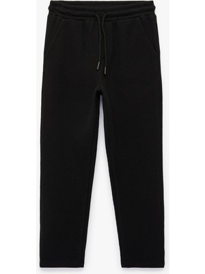 Koton Beli Lastikli Pamuklu Basic Eşofman Altı