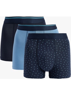 Koton Pamuklu Puantiyeli 3'lü Boxer Seti