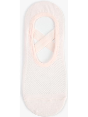 Koton Pamuklu Lastik Detaylı Yoga Çorabı