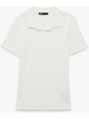 Koton Kısa Kollu Pamuklu Slim Fit Polo Yaka Tişört