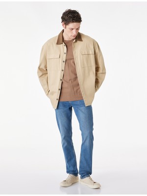 Koton Normal Bel Pamuklu Slim Fit Jean Pantolon - Brad Jean