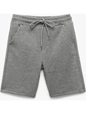 Koton Beli Bağlamalı Cepli Viskon Karışımlı Basic Şort