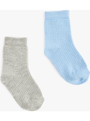 Koton Pamuklu 4'lü Basic Çorap Seti