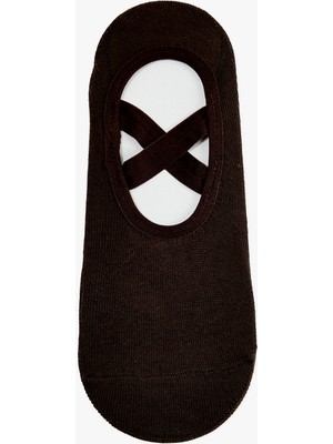 Koton Pamuklu Lastik Detaylı Yoga Çorabı