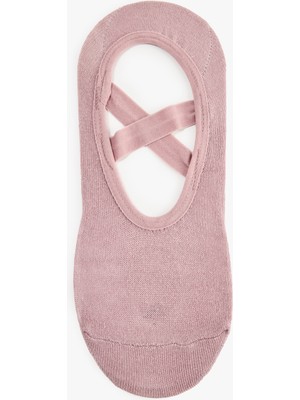 Koton Pamuklu Lastik Detaylı Yoga Çorabı