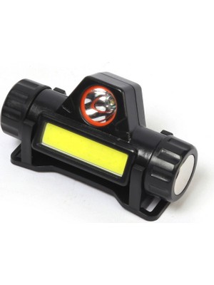 MiraLive Peakstar PS-1011 Mıknatıslı Kamp Balıkçı 1200 Mah Şarjlı Kafa Lambası