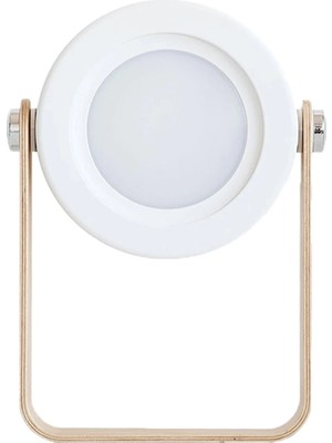 MiraLive  Jp-Dld Kamp Lambası Görünümlü Dekoratif Gece Lambası - Beyaz