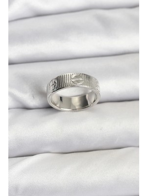 Inure Jewelry Gümüş Renk Model Kadın Yüzük