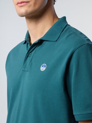Regular Fit Organik Pamuk Polo Yaka  Tişört