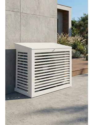 Liccia Klima Motoru/dış Ünite Gizleme/koruma Kafesi M 18000 Btu - 24000 Btu 110X56X85(H) Alüminyum Açılı Condor