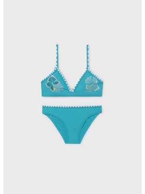 Mayoral Kız Çocuk Bikini Takım Mavi - 06775