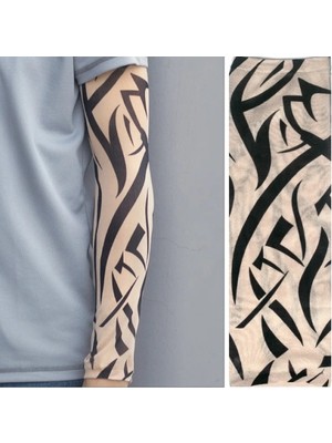 MiraLive Giyilebilir Kol ve Bacak Dövmesi 3D Baskılı 2 Adet Model 10