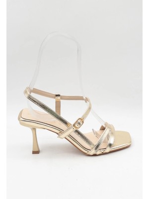 Park Moda Kadın Bilekbağcıklı Abiye Yada Günlük Topuklu Ayakkabıpm 161 - K92