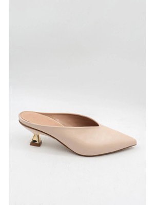 Park Moda Kadın Kısa Topuklu Terlik Pm 207 - K7715