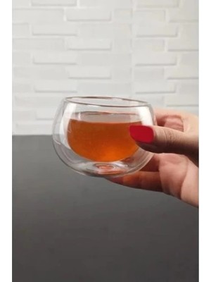 MiraLive Çift Cidarlı Cam Reçellik 6 Adet