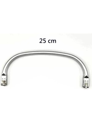 Toyigoo Gizli Metal Mango Çanta Bursu – 25 cm - Metal Çanta Aparatı Çanta Aksesuarı TYG-84037RS
