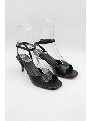 Park Moda Bilek Bağcıklı Topuklu Ayakkabı Pm 44 - K0112